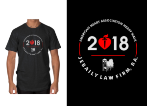 T-shirt Design by a.o.d for Jebaily Law Firm PA | Design: #19518309