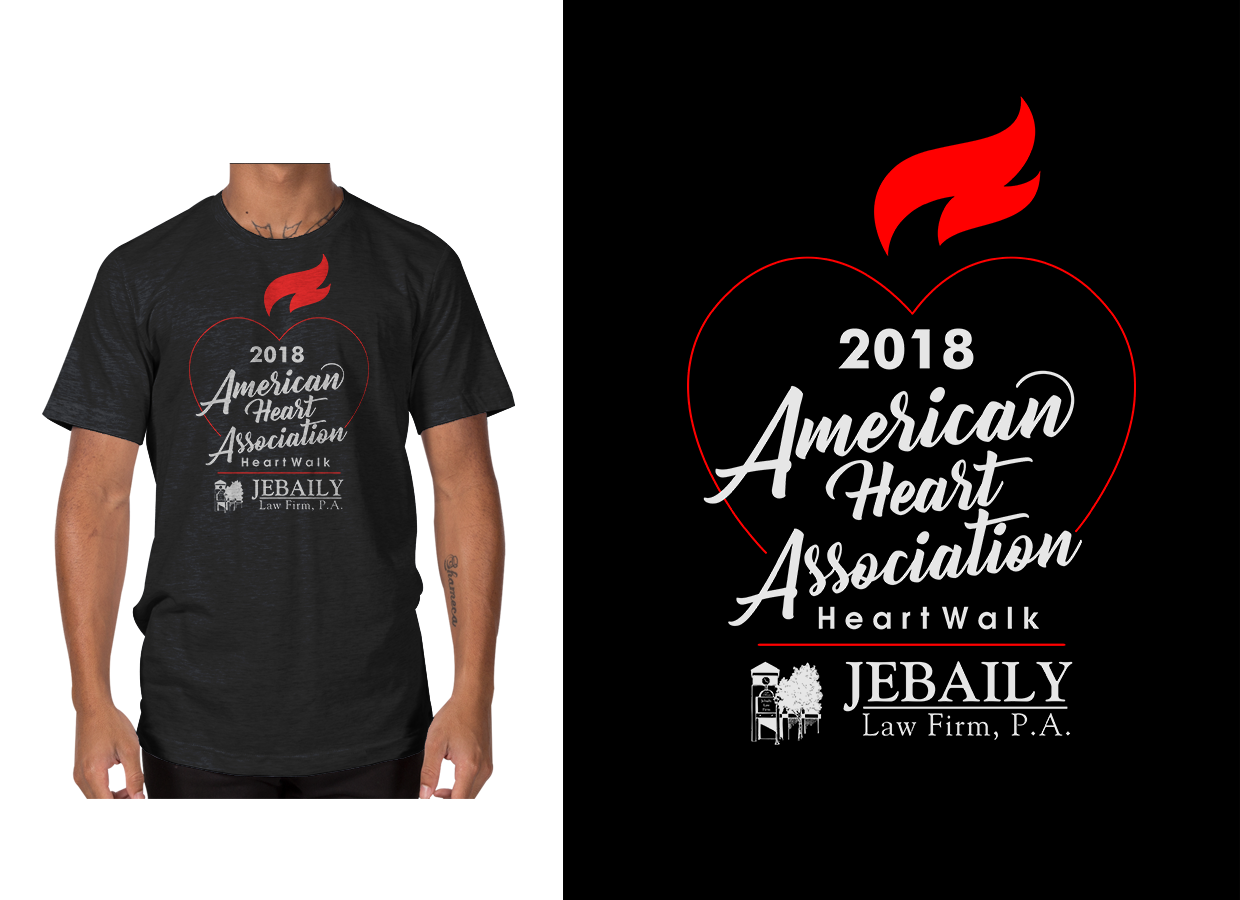 T-shirt Design by a.o.d for Jebaily Law Firm PA | Design #19518312