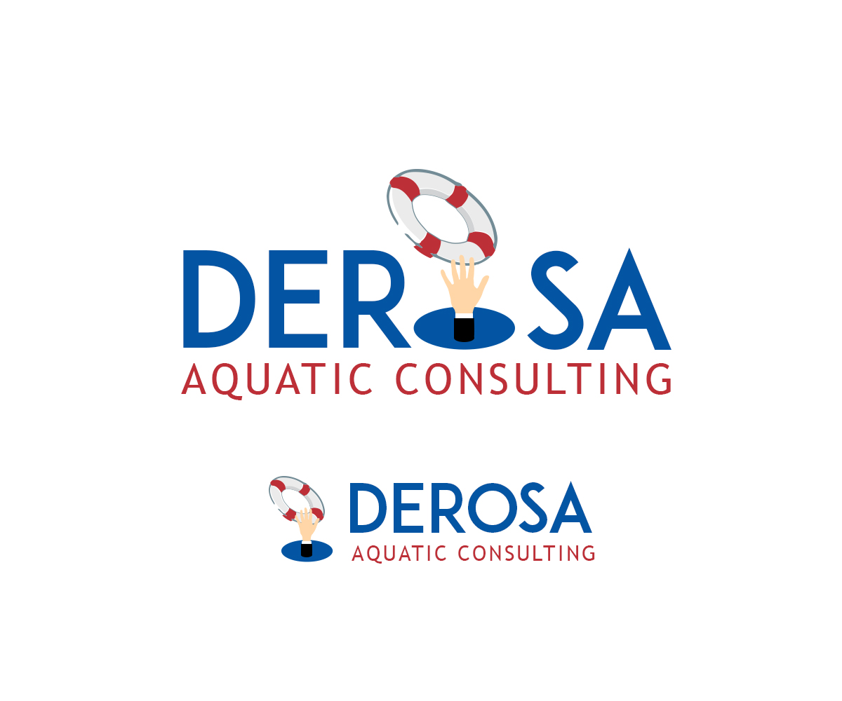 Logo Design by Andrés Sebastián for DeRosa Aquatic Consulting | Design #19494878