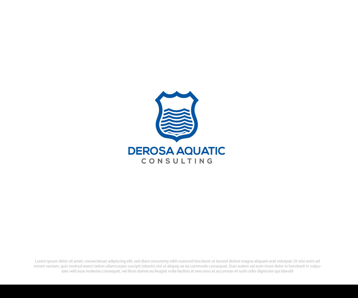Logo Design by Md Amran Hossain for DeRosa Aquatic Consulting | Design #19487804