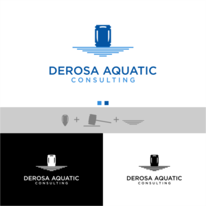 Logo Design by radityahermanto 2 for DeRosa Aquatic Consulting | Design #19520888