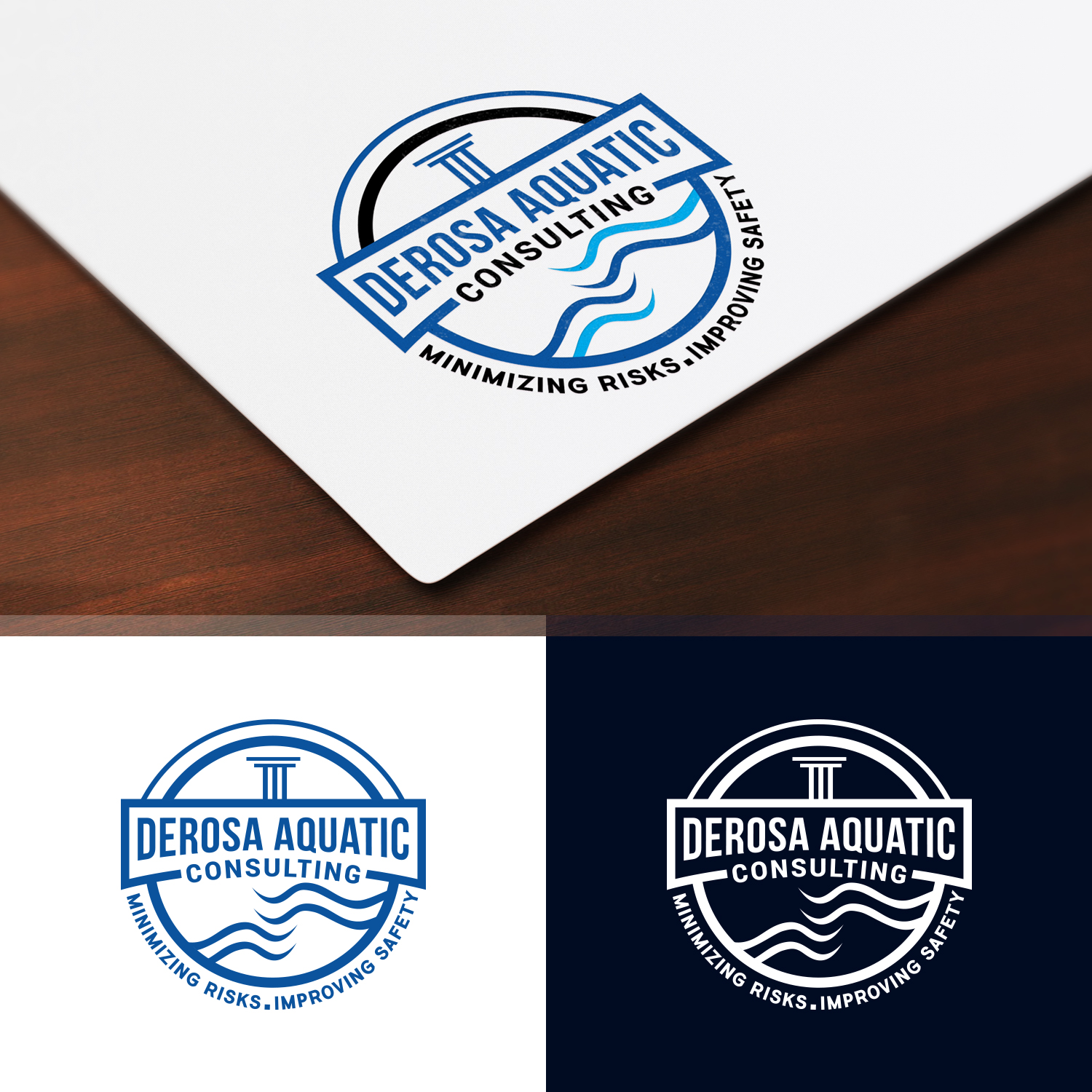Design de Logo par Maxo-Biz pour DeRosa Aquatic Consulting | Design #19475899