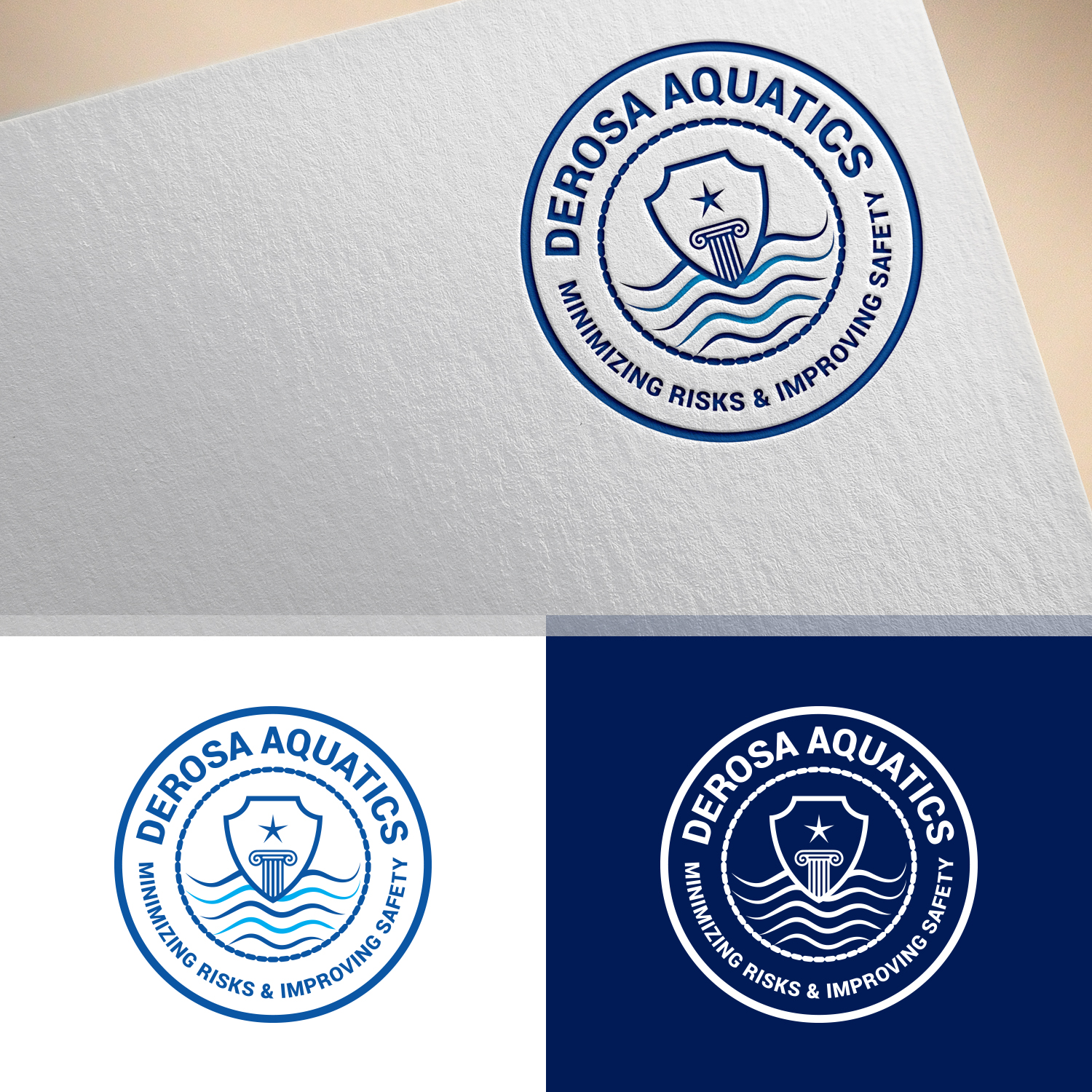 Design de Logo par Maxo-Biz pour DeRosa Aquatic Consulting | Design #19486333