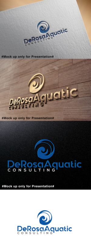 Logo Design by designmind78 for DeRosa Aquatic Consulting | Design: #19484229