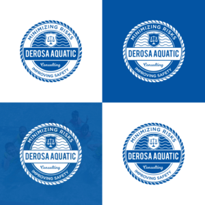 DeRosa Aquatic Consulting | Logo Design by Classy Custom