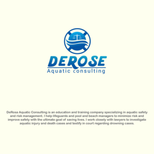 Logo Design by FiVE PiXEL for DeRosa Aquatic Consulting | Design #19543899
