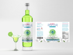 The Official River Walk Margarita  | Diseño de Etiqueta por SAI DESIGNS