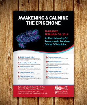 Diseño de Flyer por Deziners Zone para University of Pennsylvania | Diseño: #19478497