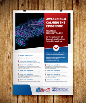 Diseño de Flyer por Deziners Zone para University of Pennsylvania | Diseño: #19478498