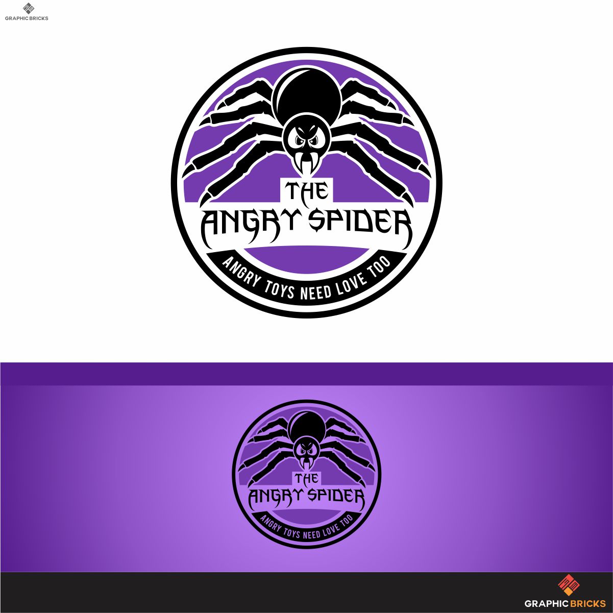 Logo-Design von Graphic Bricks für The Angry Spider | Design #19473597
