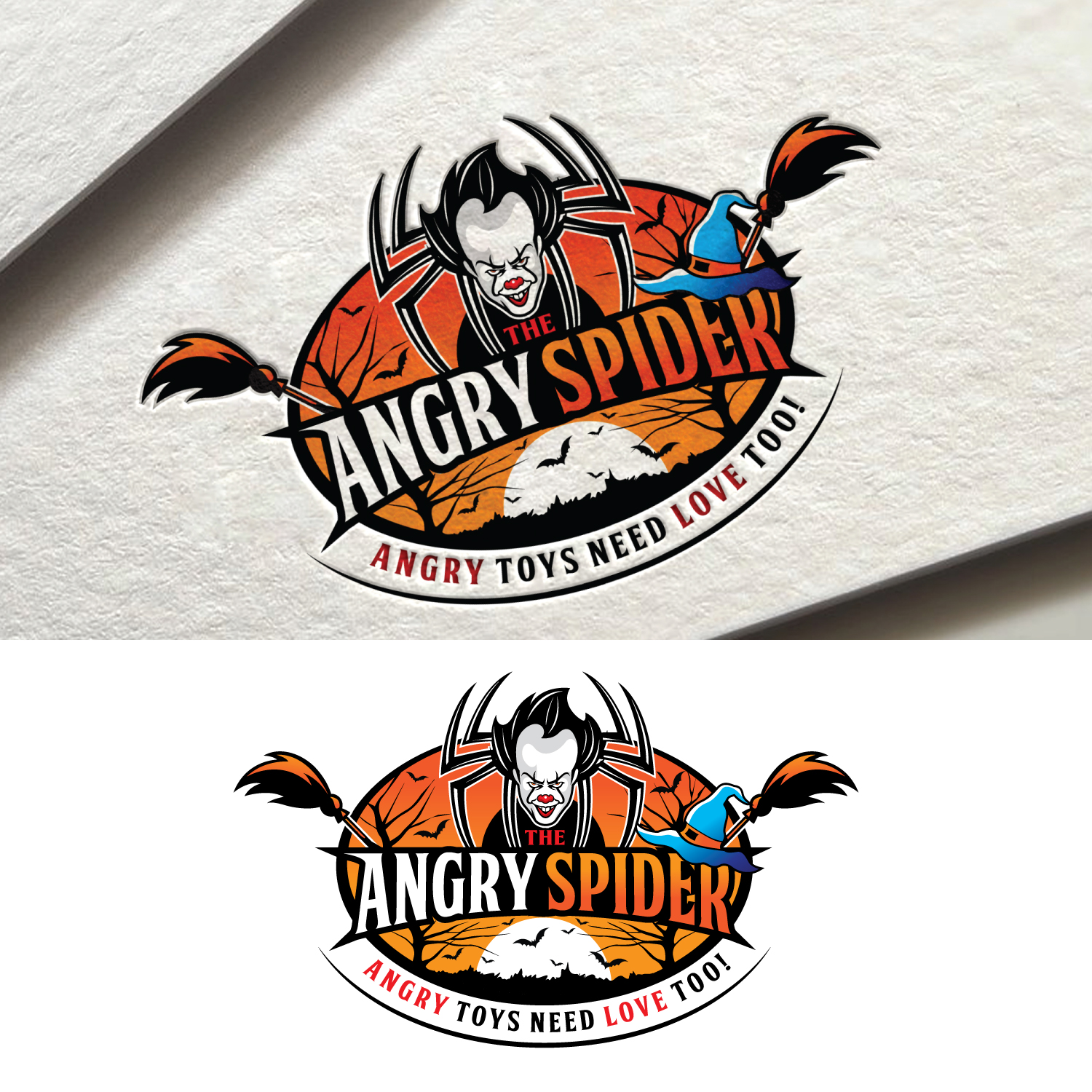 Logo Design by FourtuneDesign for The Angry Spider | Design #19483816