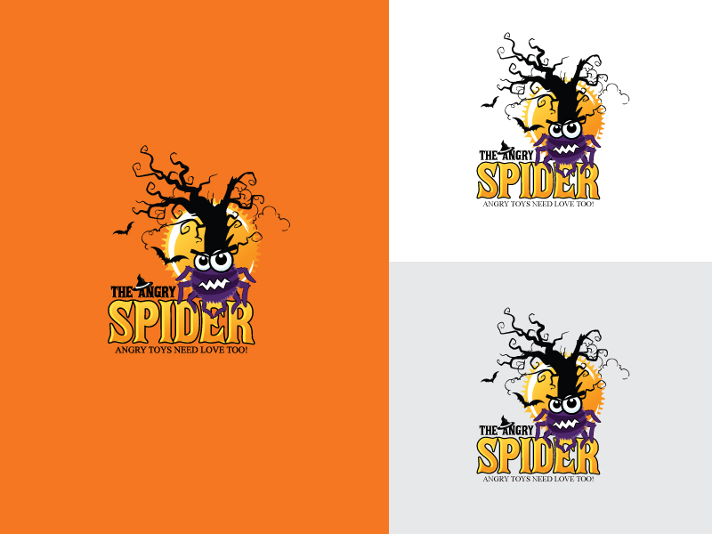 Logo Design by Partha Sarathi 2 for The Angry Spider | Design #19480896
