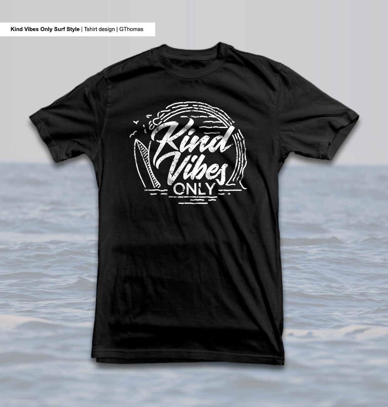 T-shirt Design by Grebo for Think Kindness | Design #19484405