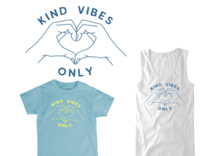 T-shirt Design by 2ndfloorharry for Think Kindness | Design #19496158