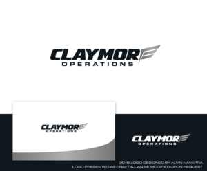 Logo Design by alvinnavarra for Claymore Operations, Incorporated | Design: #19498162