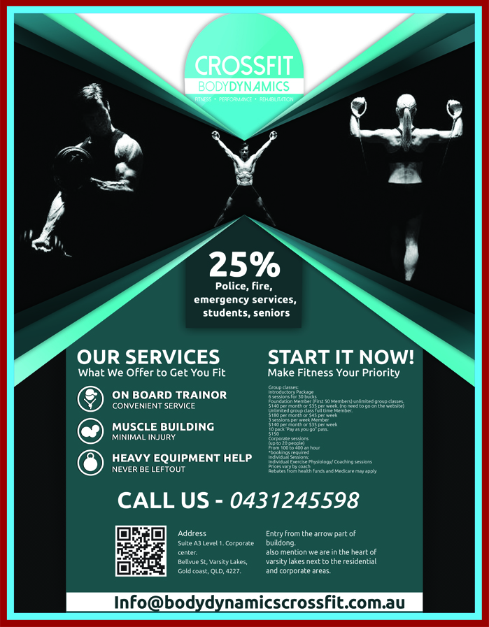 Flyer Design by hsssenmomo for Gaia Fit | Design #2888017