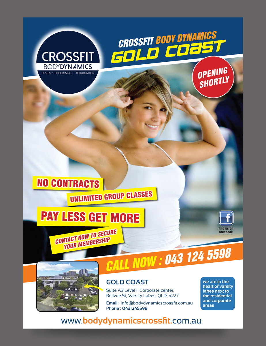 Flyer Design by rkailas for Gaia Fit | Design #2903817