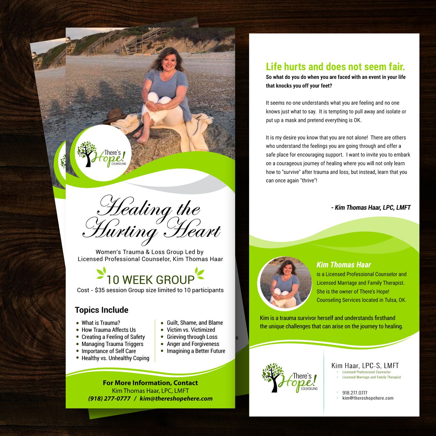 Flyer Design by uk for There's Hope! Counseling | Design #19474875