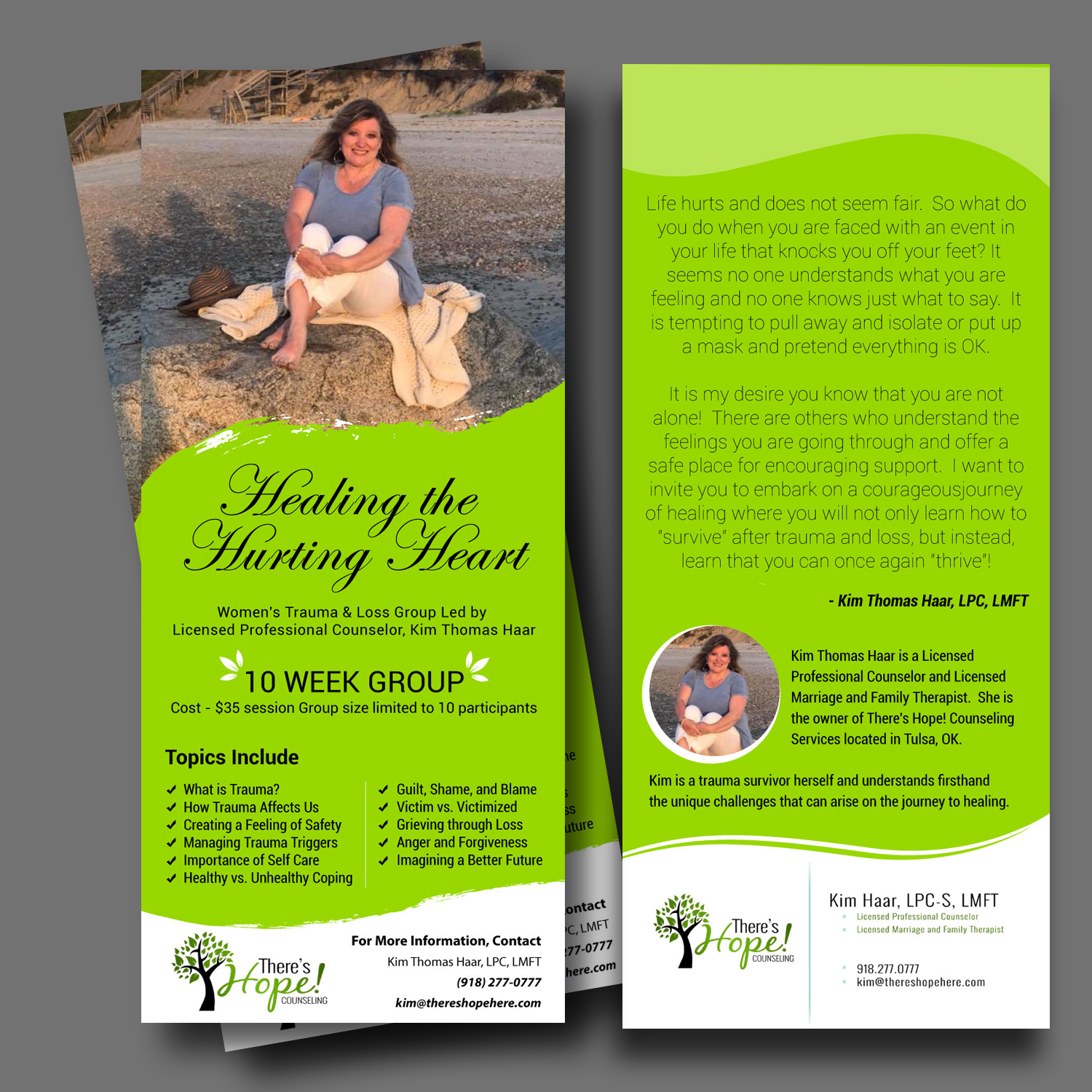Flyer Design by uk for There's Hope! Counseling | Design #19474897