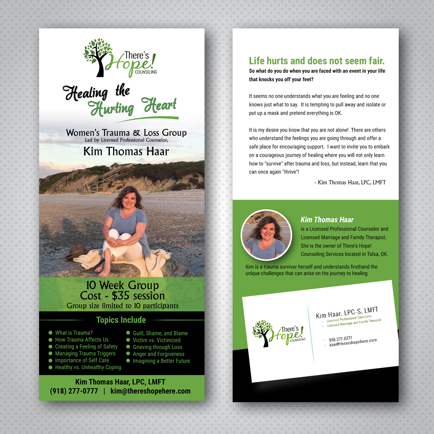 Flyer Design by uk for There's Hope! Counseling | Design #19477521
