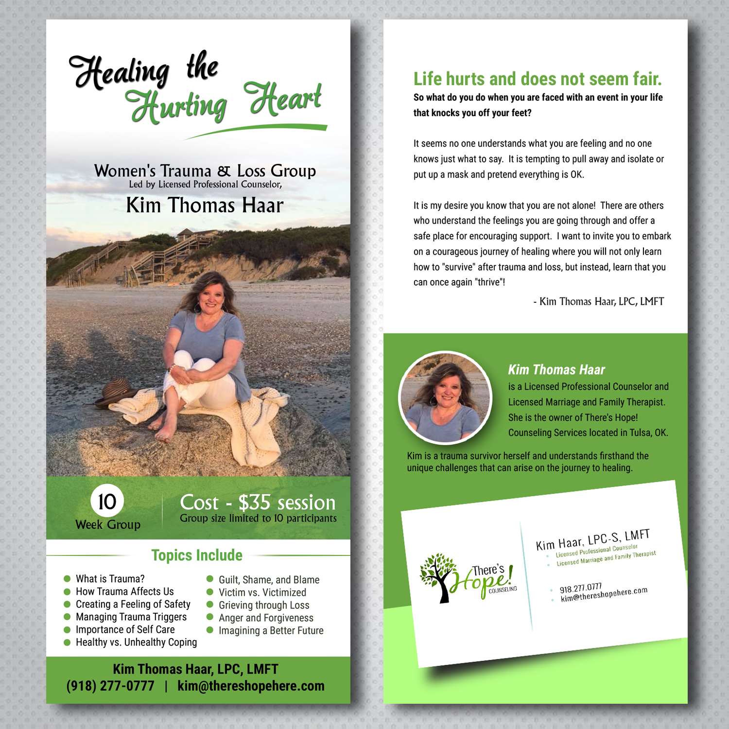 Flyer Design by uk for There's Hope! Counseling | Design #19482773
