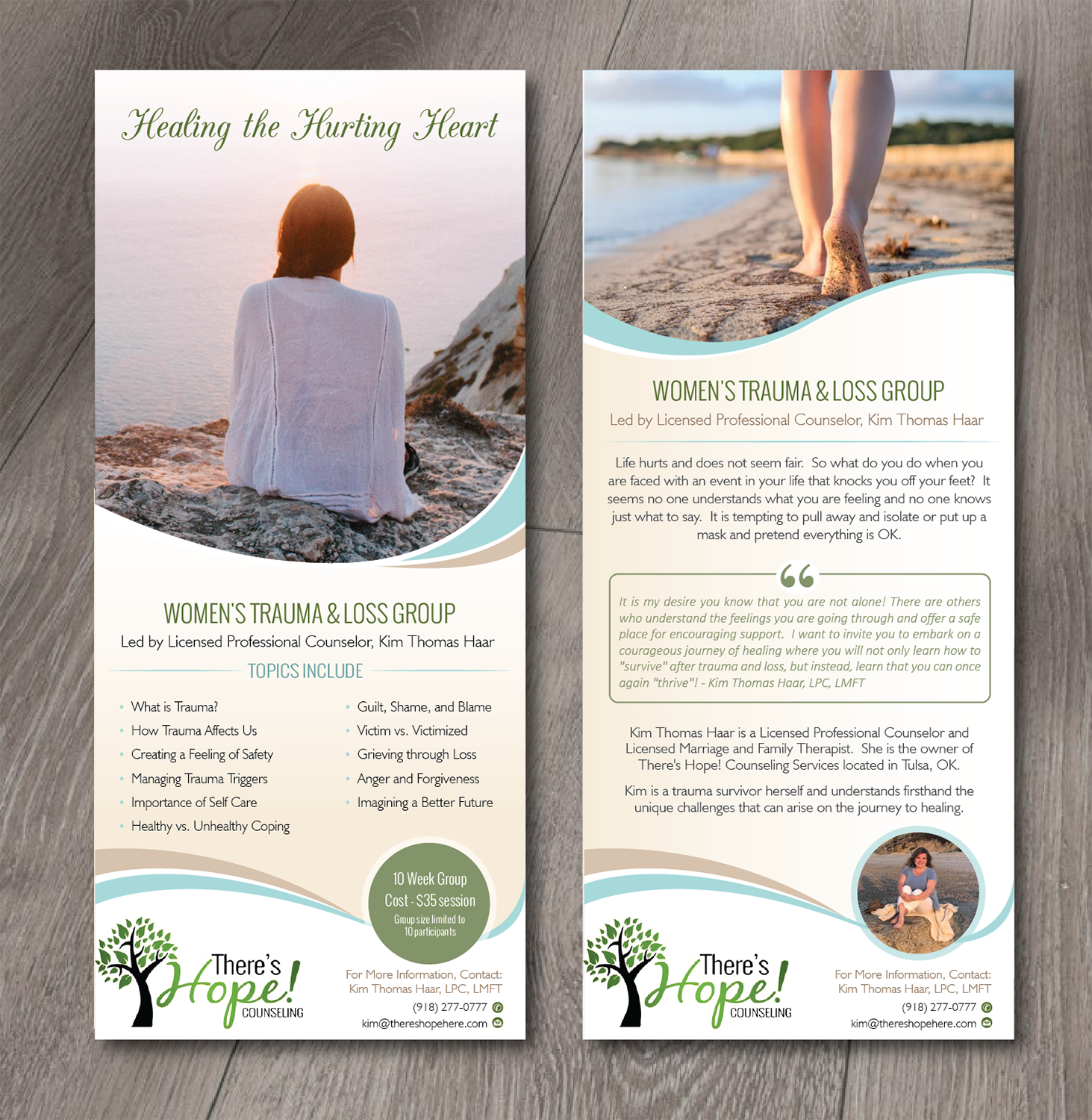 Flyer Design by alex989 for There's Hope! Counseling | Design #19474966