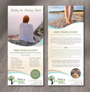 Flyer Design by alex989 for There's Hope! Counseling | Design: #19474966