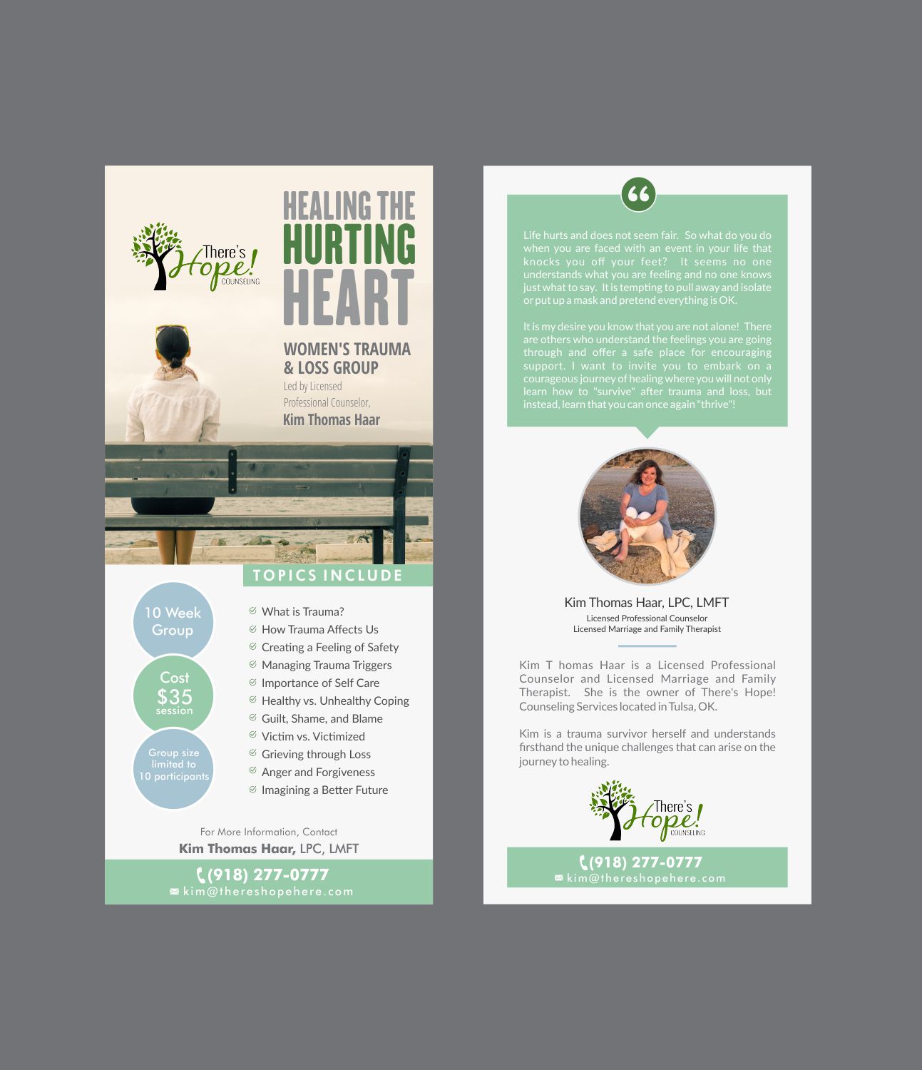 Flyer Design by DesignMarket for There's Hope! Counseling | Design #19472903
