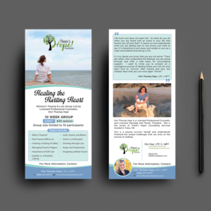 Flyer Design by debdesign for There's Hope! Counseling | Design: #19482197