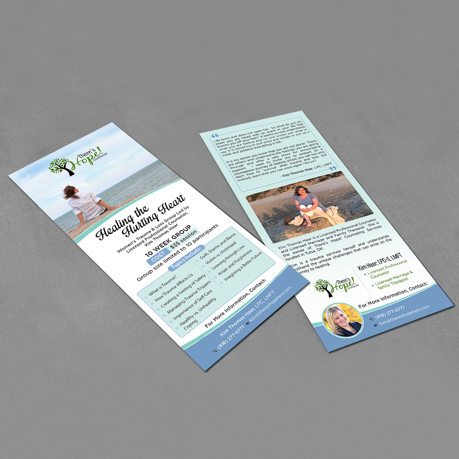 Flyer Design by debdesign for There's Hope! Counseling | Design #19482484