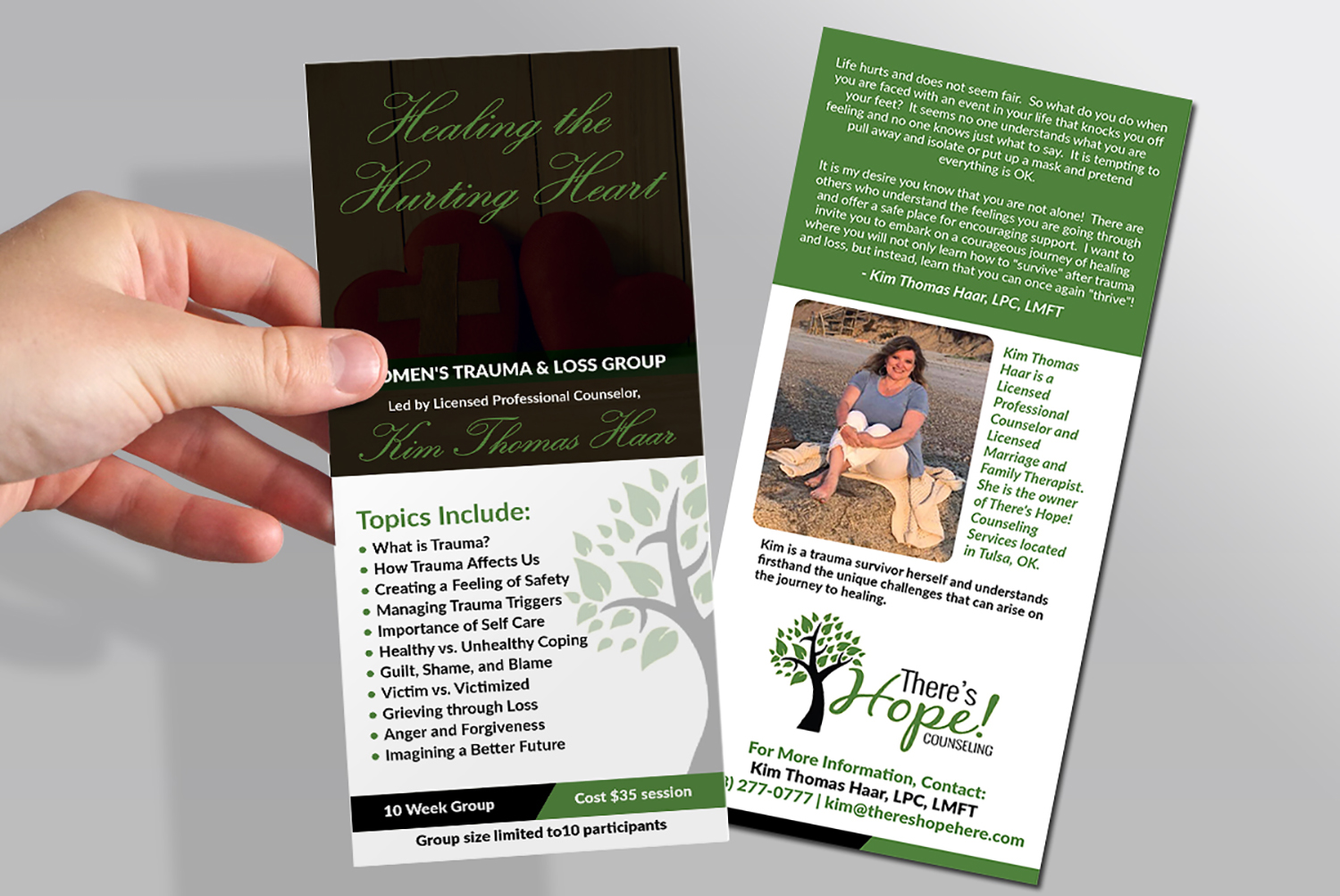Flyer Design by Deziners Zone for There's Hope! Counseling | Design #19478258