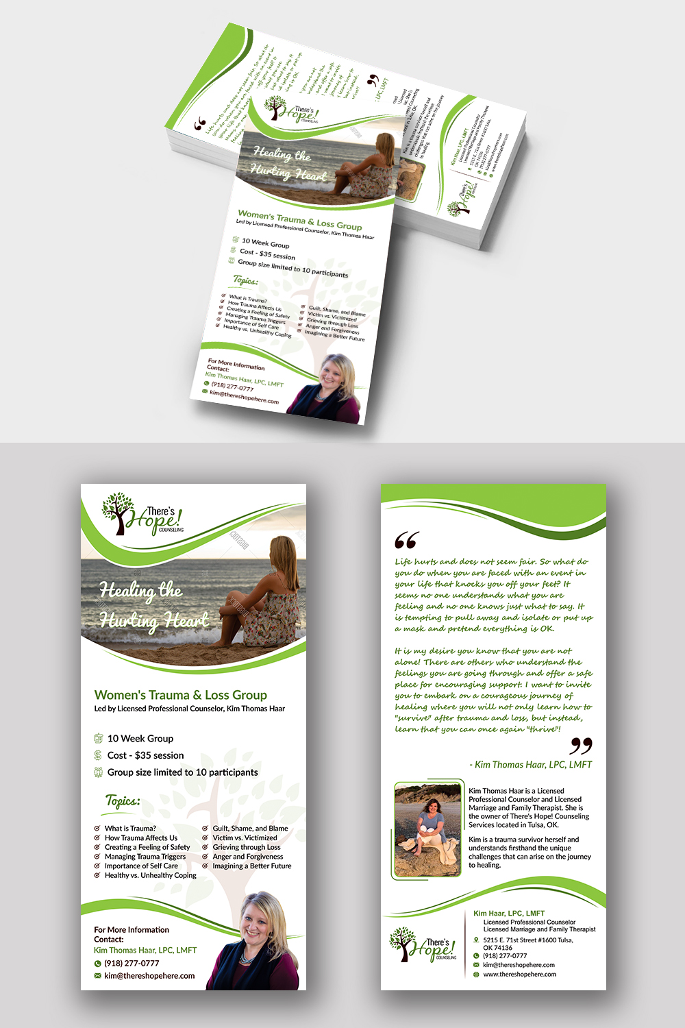 Flyer Design by ecorokerz for There's Hope! Counseling | Design #19474010