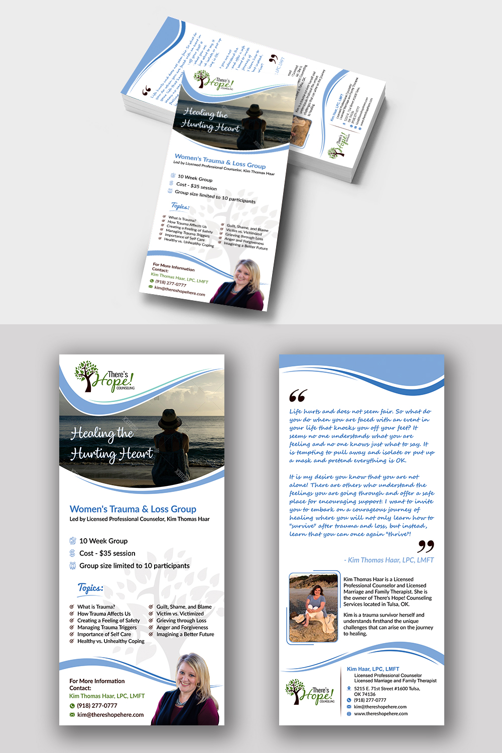 Flyer Design by ecorokerz for There's Hope! Counseling | Design #19474028