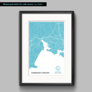 Poster - Map of Victoria - Community Groups | Diseño de Póster por Grebo