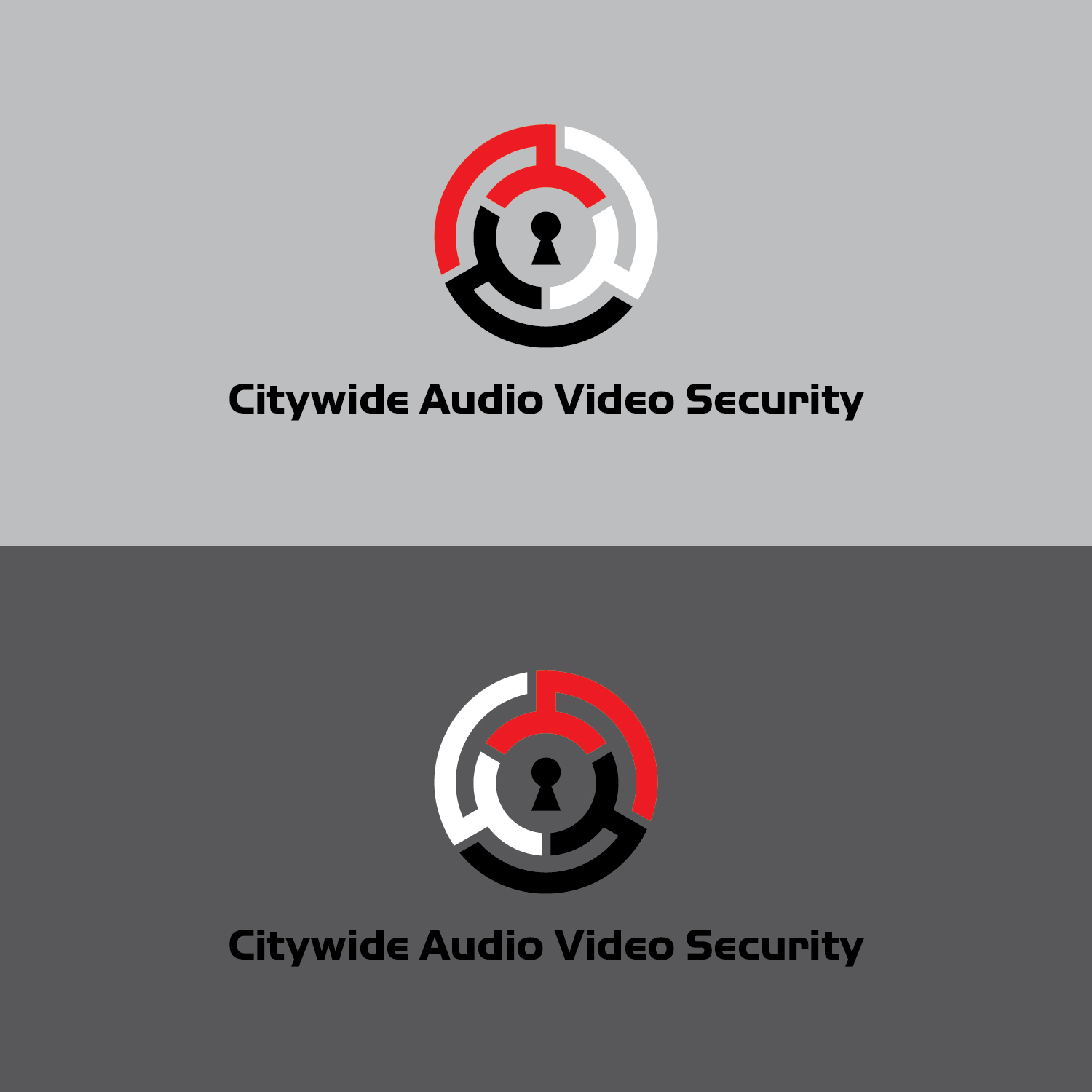 Logo-Design von Tinton für Citywide Audio Video Security | Design #19472995