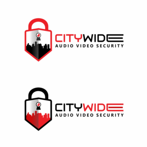 Citywide audio video security | Logo Design by Farqaleit™