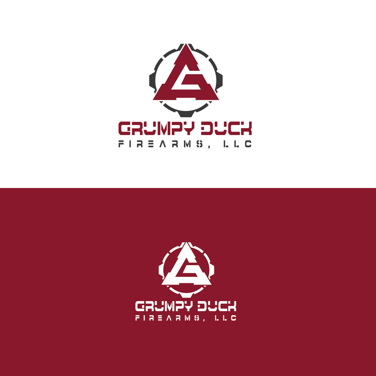 Logo Design by Creative Pixel Boxes for Grumpy Duck Firearms, LLC | Design #19476631