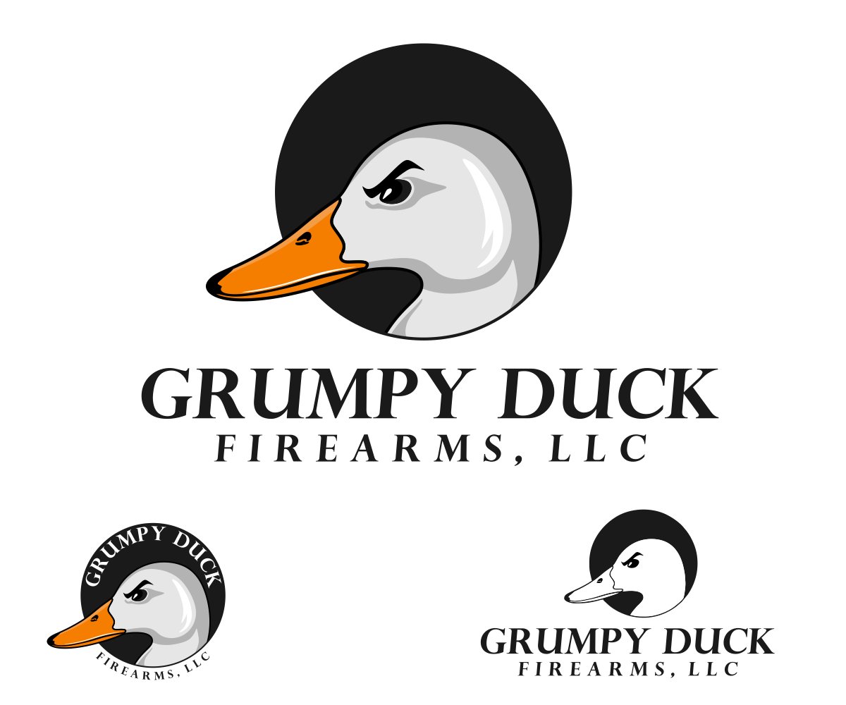 Logo Design by maglid for Grumpy Duck Firearms, LLC | Design #19481960