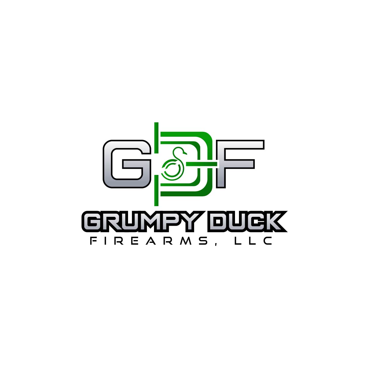 Logo Design by **INCREDIBLEDESIGNERS** for Grumpy Duck Firearms, LLC | Design #19487974
