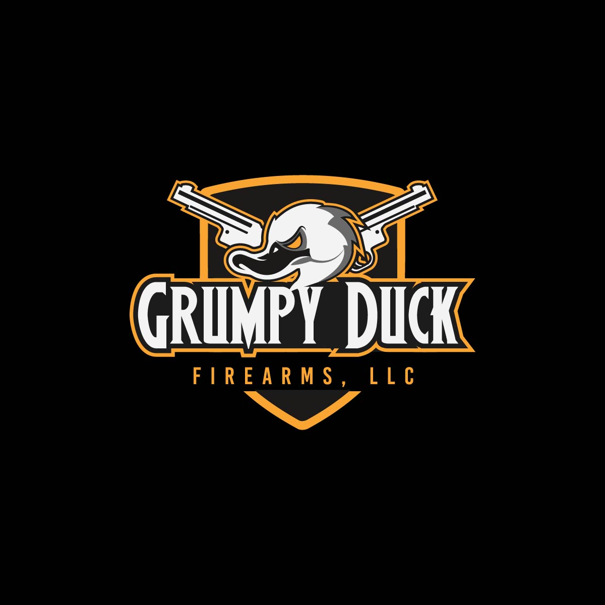 Logo Design by **INCREDIBLEDESIGNERS** for Grumpy Duck Firearms, LLC | Design: #19487975