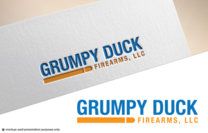 Logo Design by Rubia@ for Grumpy Duck Firearms, LLC | Design: #19481133
