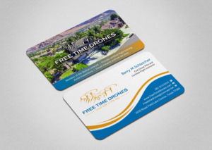 Business Card Design by INDIAN_Ashok for Free Time Drones | Design: #19475846