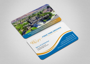 Business Card Design by INDIAN_Ashok for Free Time Drones | Design: #19475848