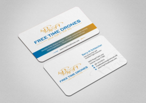 Business Card Design by INDIAN_Ashok for Free Time Drones | Design: #19475850