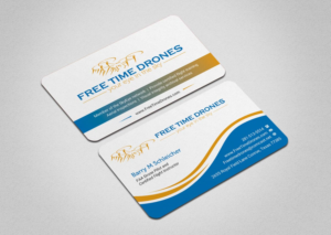 Business Card Design by INDIAN_Ashok for Free Time Drones | Design: #19475859
