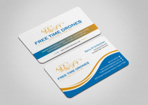Business Card Design by INDIAN_Ashok for Free Time Drones | Design: #19475861