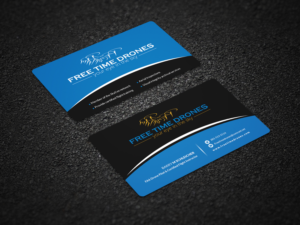 Business Card Design by Pointless Pixels India for Free Time Drones | Design: #19476268