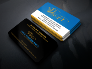 Business Card Design by JK18 for Free Time Drones | Design: #19472917