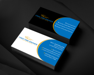 Business Card Design by Infinitive Technology for Free Time Drones | Design: #19476089