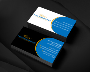 Business Card Design by Infinitive Technology for Free Time Drones | Design: #19476090